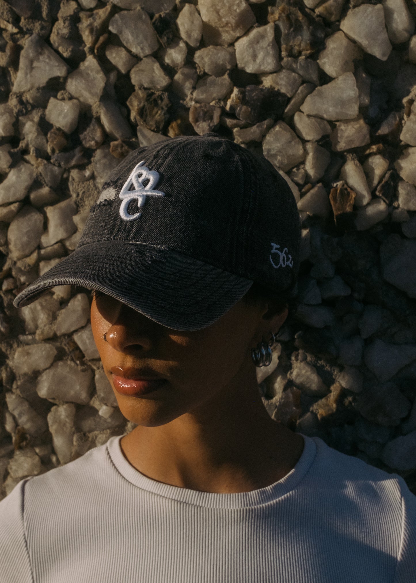 City Black Dad Hat